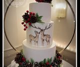 weddings winter deer